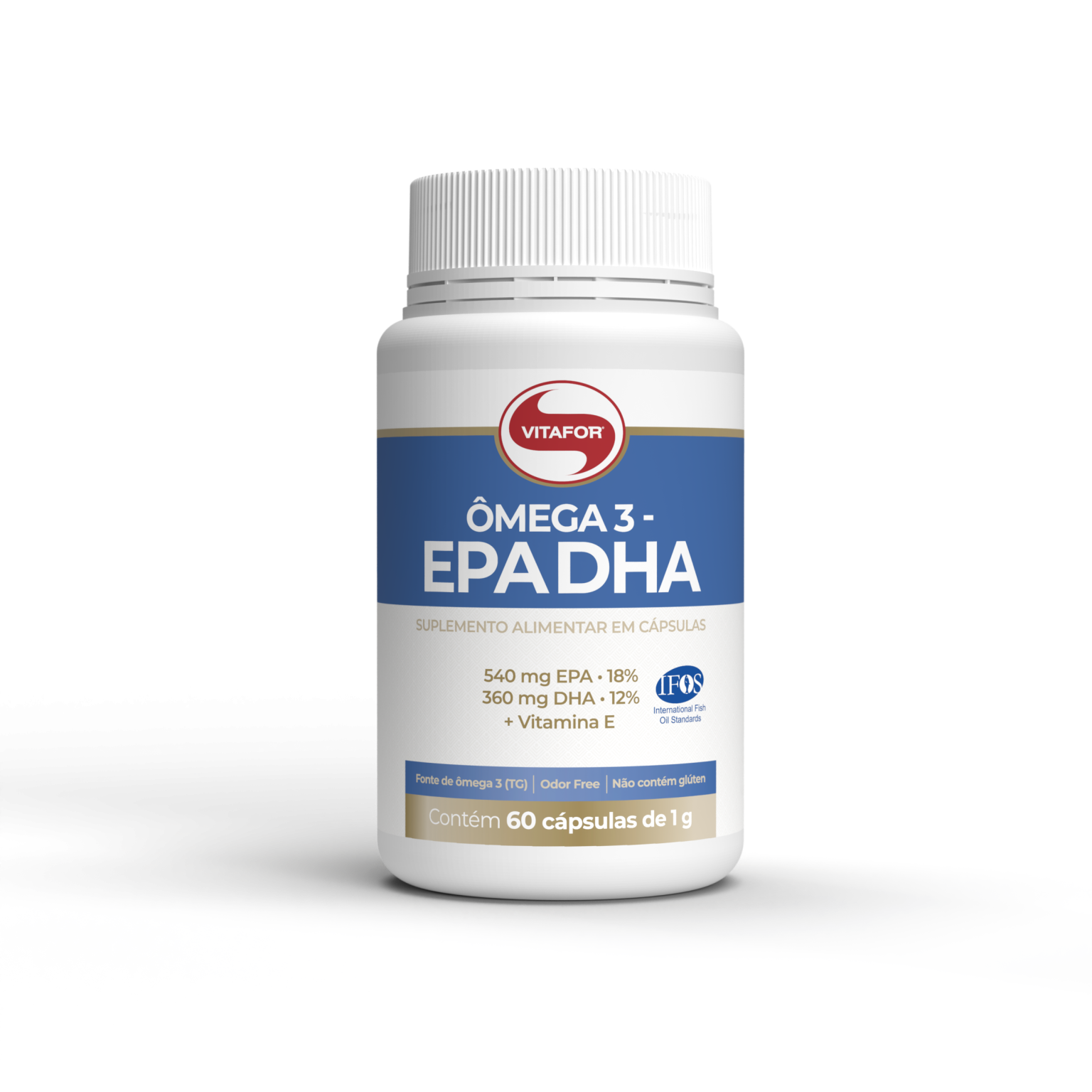 Vitafor Ômega 3 EPA DHA 1 g Dermaestética