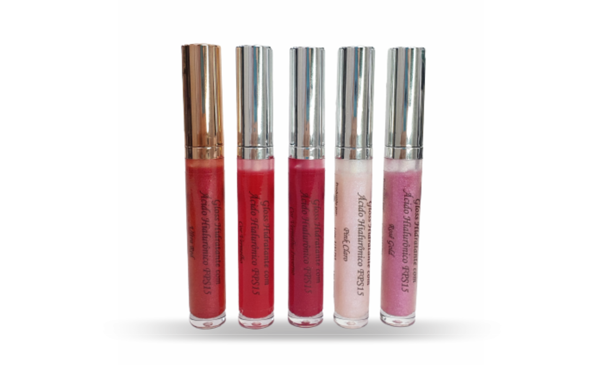 Gloss Labial Hidratante com Ácido Hialurônico FPS15 5,5g – Dermaestética